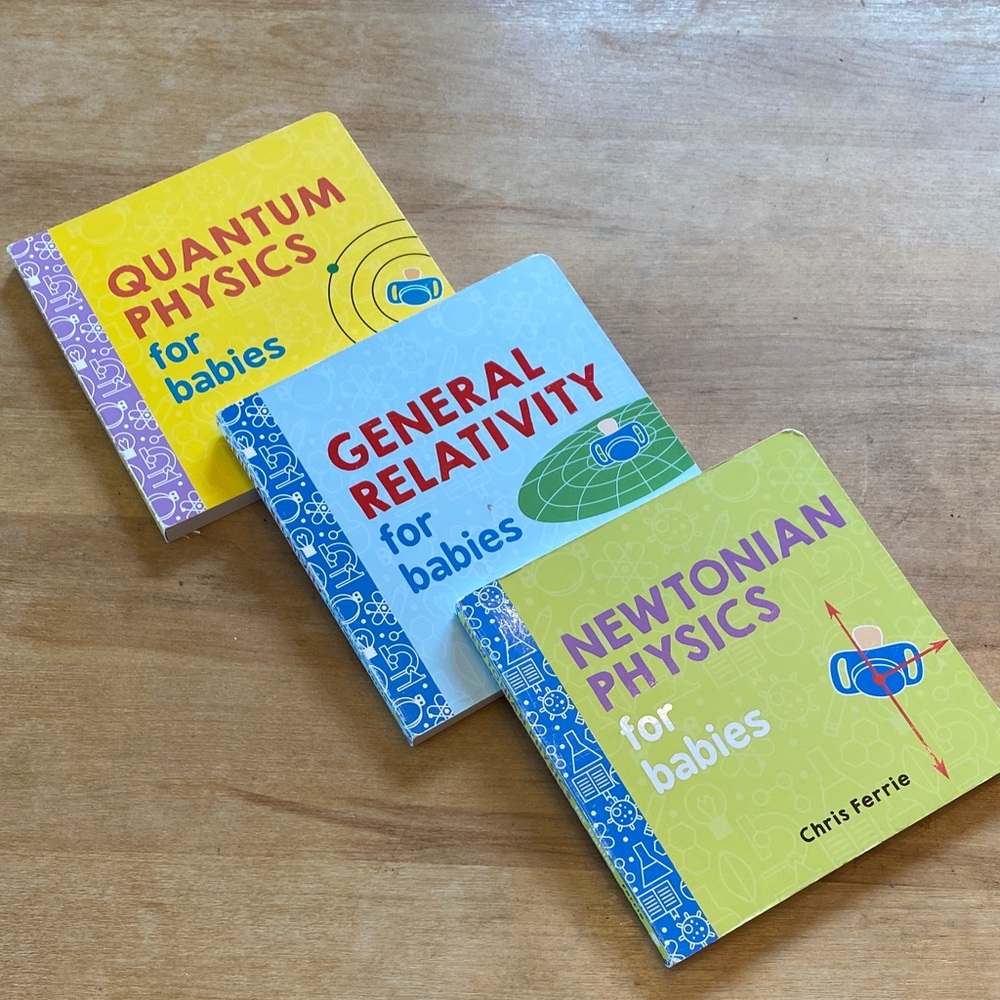 Science books for babies and toddlers by Chris Ferrie